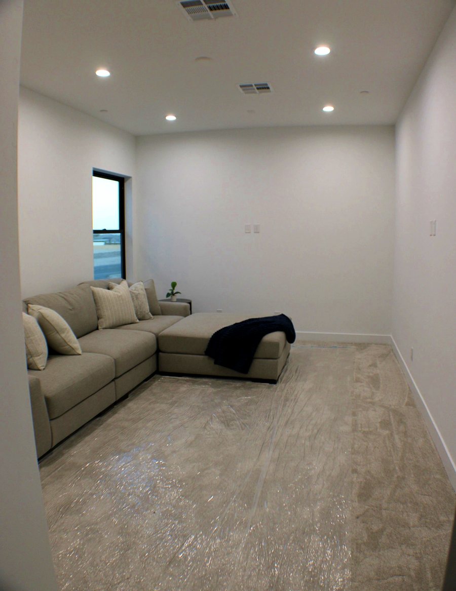 Interior living space with natural light
